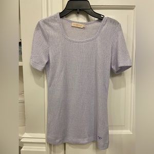 Tory Burch lavender top, EUC , Sz XS